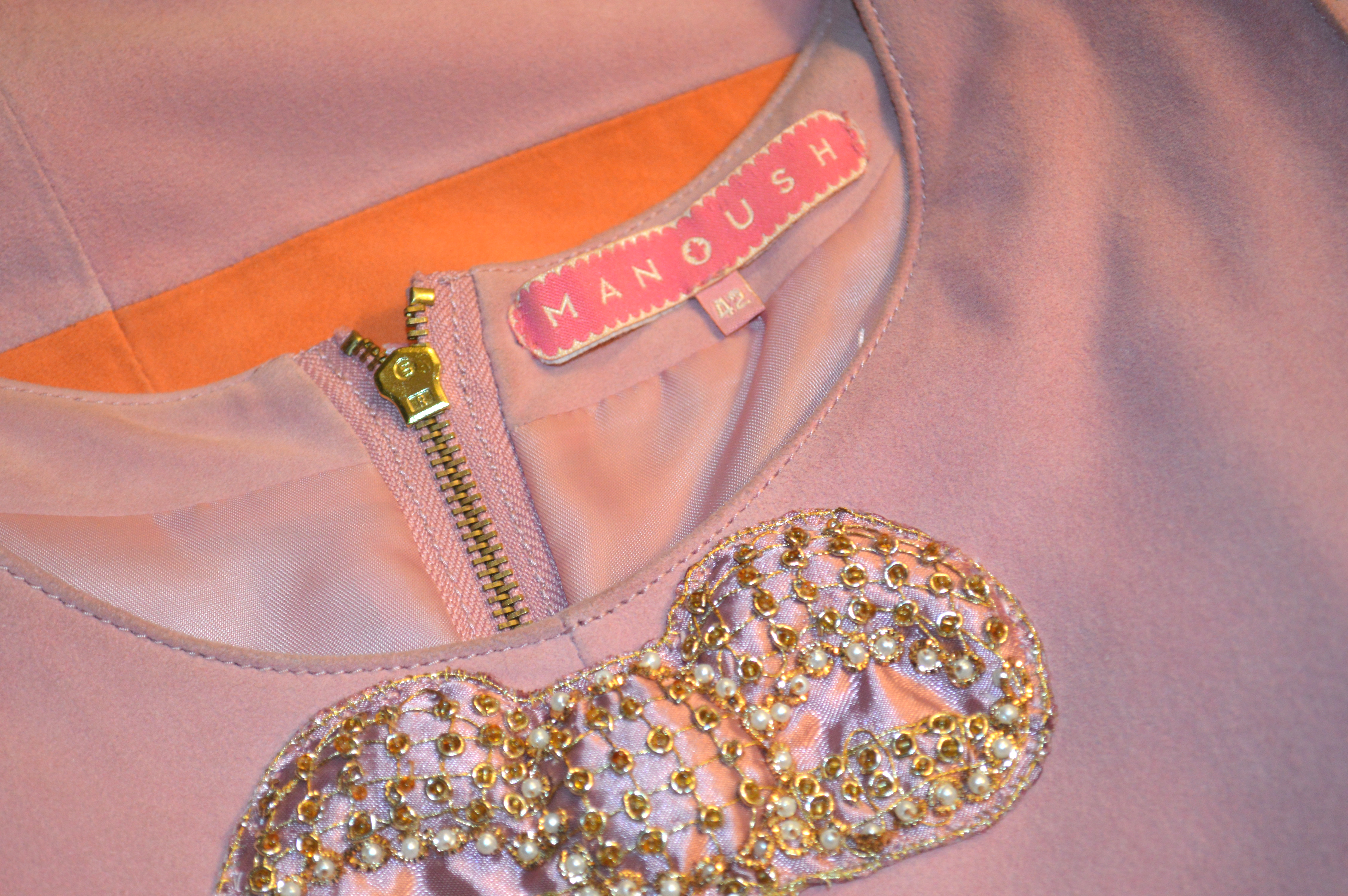 Robe Manoush en peau 